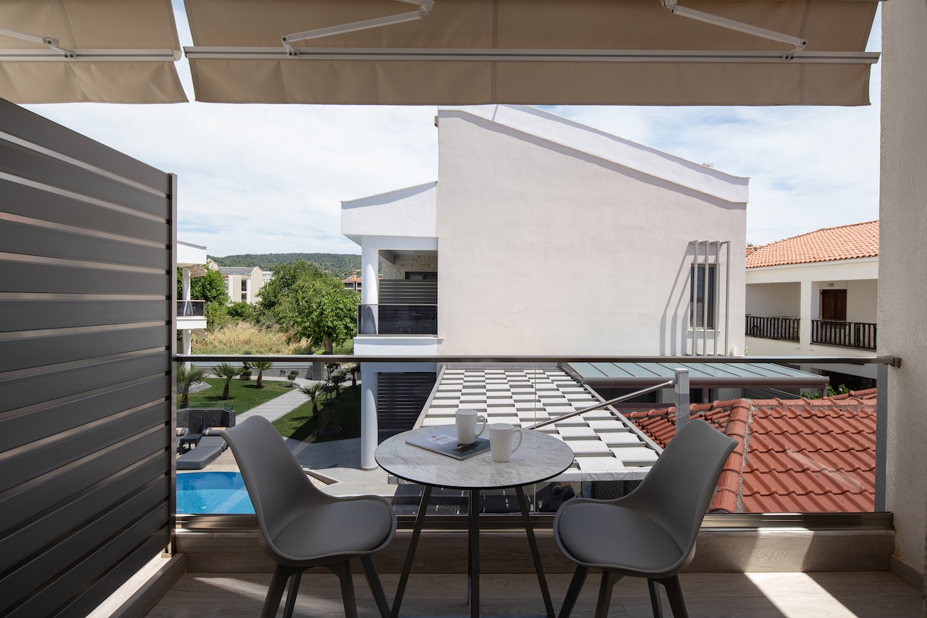Tiara Holidays - Leon Villas - Family Maisonette - balcony